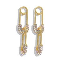 Womens Pin-studded Alloy Earrings Nhjq141856 main image 10