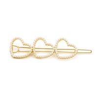 Fashion Letter Heart-shaped Side Clip Hair Accessories Nhxr141880 main image 5