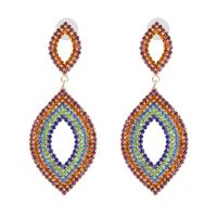 Fashion Claw Chain Studded Tassel Geometric Earrings Nhjj142138 main image 30
