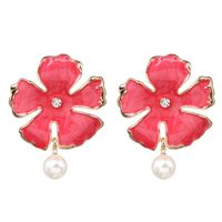 Fashion Glaze Flower Beads Jewelry Earrings Nhjj142154 main image 7