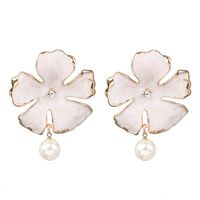 Fashion Glaze Flower Beads Jewelry Earrings Nhjj142154 main image 12