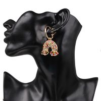 Fashion Women Rainbow Stud Earrings Nhjj142156 main image 6