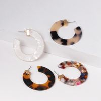 Fashion C Shape Artificial Gemstones Earrings Ear Studs main image 1