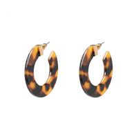 Fashion C Shape Artificial Gemstones Earrings Ear Studs main image 7