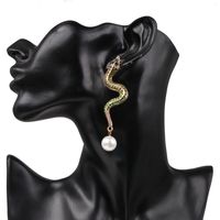 Fashion Alloy Snake Beads Stud Earrings Nhjj142181 main image 6
