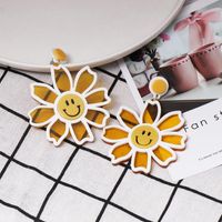 Fashion Macarons Sun Flower Earrings Nhjj142204 main image 3