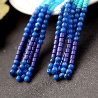Retro Long Rice Beads Fringed Stud Earrings Nhqd142228 main image 3