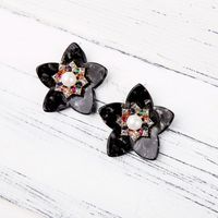 Creative Fresh Flower Stud Earrings Nhqd142384 main image 5