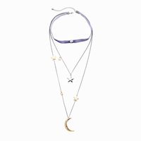 Creative Multilayer Star Moon Necklace Nhqd142410 main image 8