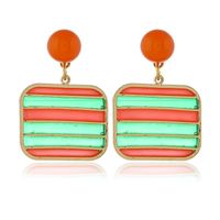 Womens Floral Plating Alloy Earrings Nhkq142419 main image 5
