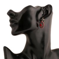 Vintage Bohemian Ethnic Style Ruby Earrings Nhkq142472 main image 5