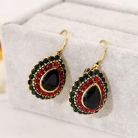 Vintage Bohemian Ethnic Style Ruby Earrings Nhkq142472 main image 9