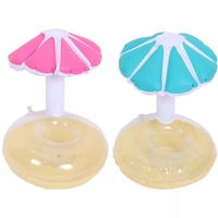 Pvc Inflatable Coaster Two-color Red And Blue Umbrella Inflatable Glass Nhww142490 main image 6