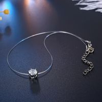 New Transparent Zircon Necklace Nhgo142779 main image 3