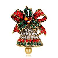 De Noël Broche Arbre De Noël, Santa Claus Broche Bottes Bonhomme De Neige Traîneau Cloche Corsage Danrun Ornement main image 17