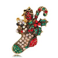 Weihnachts Brosche Weihnachts Baum, Weihnachts Mann Brosche Stiefel Schneemann Schlitten Glocken Corsage Danrun Schmuck main image 16