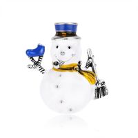 Europäische Und Amerikanische Neue Mode Einfache Schneemann Malerei Öl Brosche Cartoon Niedliche Weihnachts Serie Accessoires Fabrik Direkt Vertrieb main image 7