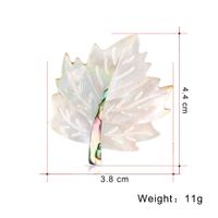 High-grade Shell Flower Tree Brooch Nhdr142867 main image 6