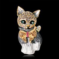 Cartoon Style Animal Alloy Plating Other Women's Brooches main image 3