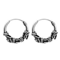 Simple Opening Ancient Alloy Round Earrings Nhgo142920 main image 6