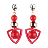 Fashion Geometric Triangle Bead Earrings Nhjq142941 main image 2