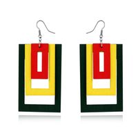 New Rectangular Multilayer Earrings Nhgo142983 main image 11