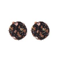 Fashion Color Wool Ball Stud Earrings Nhjq143003 main image 3