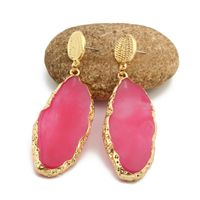 New Long Resin Earrings Nhgo143069 main image 4