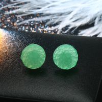 Womens Round Plastic / Resin Earrings Nhgo143071 main image 5