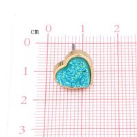Simple Heart-shaped Small Stud Earrings Nhgo143091 main image 4