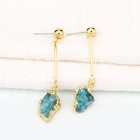 Womens New Resin Irregular Long Earrings Nhgo143093 main image 4