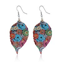 Stylish Geometric Colorful Aluminum Earrings Nhgo143151 main image 4