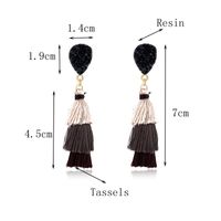 Fashion New Long Tassel Earrings Nhgo143211 main image 4