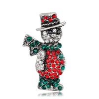 Christmas Tree Santa Brooch Boots Snowman Sleigh Bell Boutonniere Nhdr142841 sku image 31