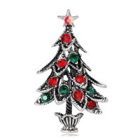 Christmas Tree Santa Brooch Boots Snowman Sleigh Bell Boutonniere Nhdr142841 sku image 7