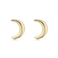 Lovely Moon Alloy Stud Earrings Nhgo143113 sku image 1