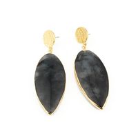 Fashion Resin Long Earrings Nhgo143131 sku image 1