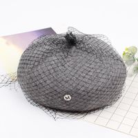 Wild Pumpkin Hat Literary Vintage Wool Painter Hat Nhxo143423 sku image 3