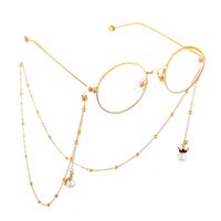 Fashion Beads Beaded Glasses Chain Alloy Nhbc143619 main image 4