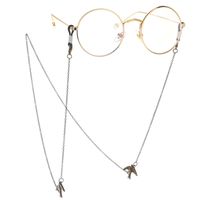 New Swallow Alloy Glasses Chain Bronze Nhbc143660 main image 3