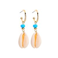 European And American Fashion Wild Shell Earrings Nhqd143812 main image 6