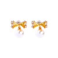 Fashion Simple Beads Plated Alloy Earrings Nhqd143826 main image 6