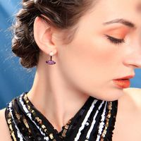Fashion Rhinestone Eye Beads Drop Earrings Nhqd143841 main image 1