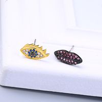 Fashion Rhinestone Eye Beads Drop Earrings Nhqd143841 main image 5