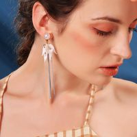 Womens Drop Shaped Rhinestone Alloy Earrings Nhqd143849 main image 5