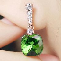 Exquisite Luxury Rhinestone-studded Imitated Crystal Earrings Nhlj143886 main image 3
