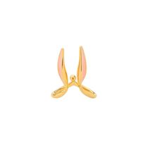 Fashion Simple Drop Oil Small Fresh Rabbit Ear Ring Nhqd143891 main image 7