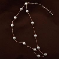 Japanische Und Koreanische Neue Kreative Einfache Perlenkette Mode Temperament Süße Schlüsselbein Kette 200969 main image 5