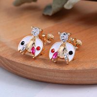 Stylish And Simple Ladybug Ear Clip Without Pierced Ears Nhqd143920 main image 3