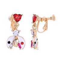 Stylish And Simple Ladybug Ear Clip Without Pierced Ears Nhqd143920 main image 8